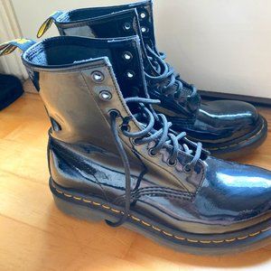 Dr. Martens Black Combat Boot